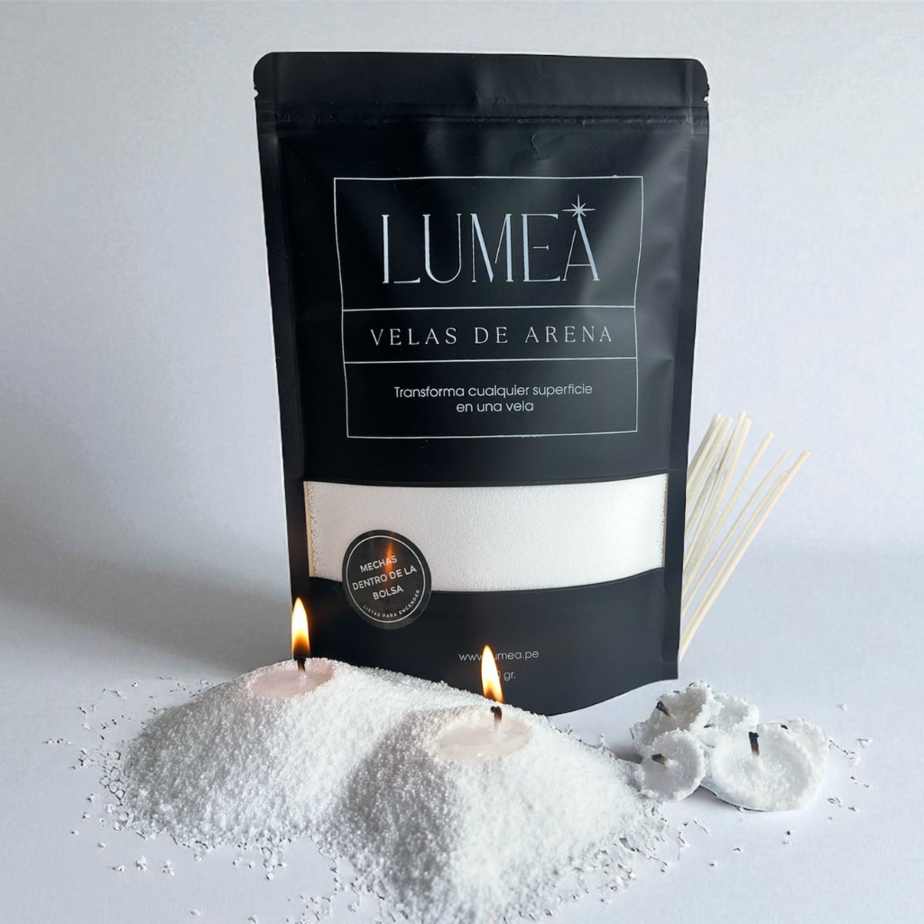 Refill velas de arena 500gr + 20 mechas