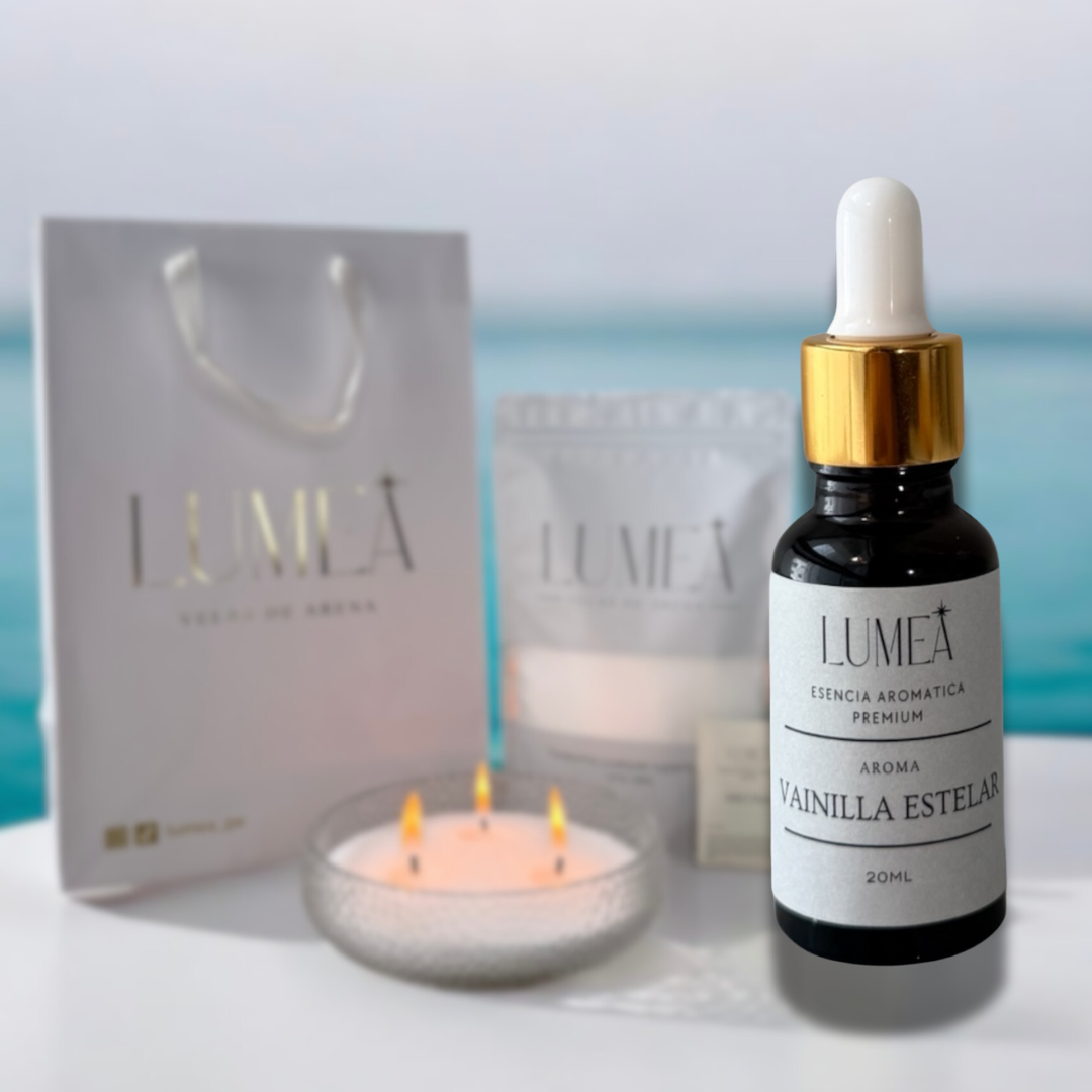 Pack Summer Edition : Velas de arena + Esencia Aromática + Mechas + Bowl 🎁