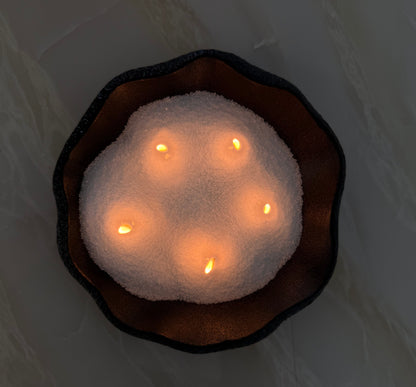 Pack Holiday Lumen 500gr: Velas de arena + Mechas + Bowl 🎁