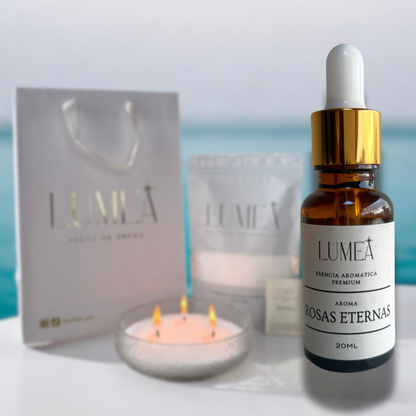 Pack Summer Edition : Velas de arena + Esencia Aromática + Mechas + Bowl 🎁