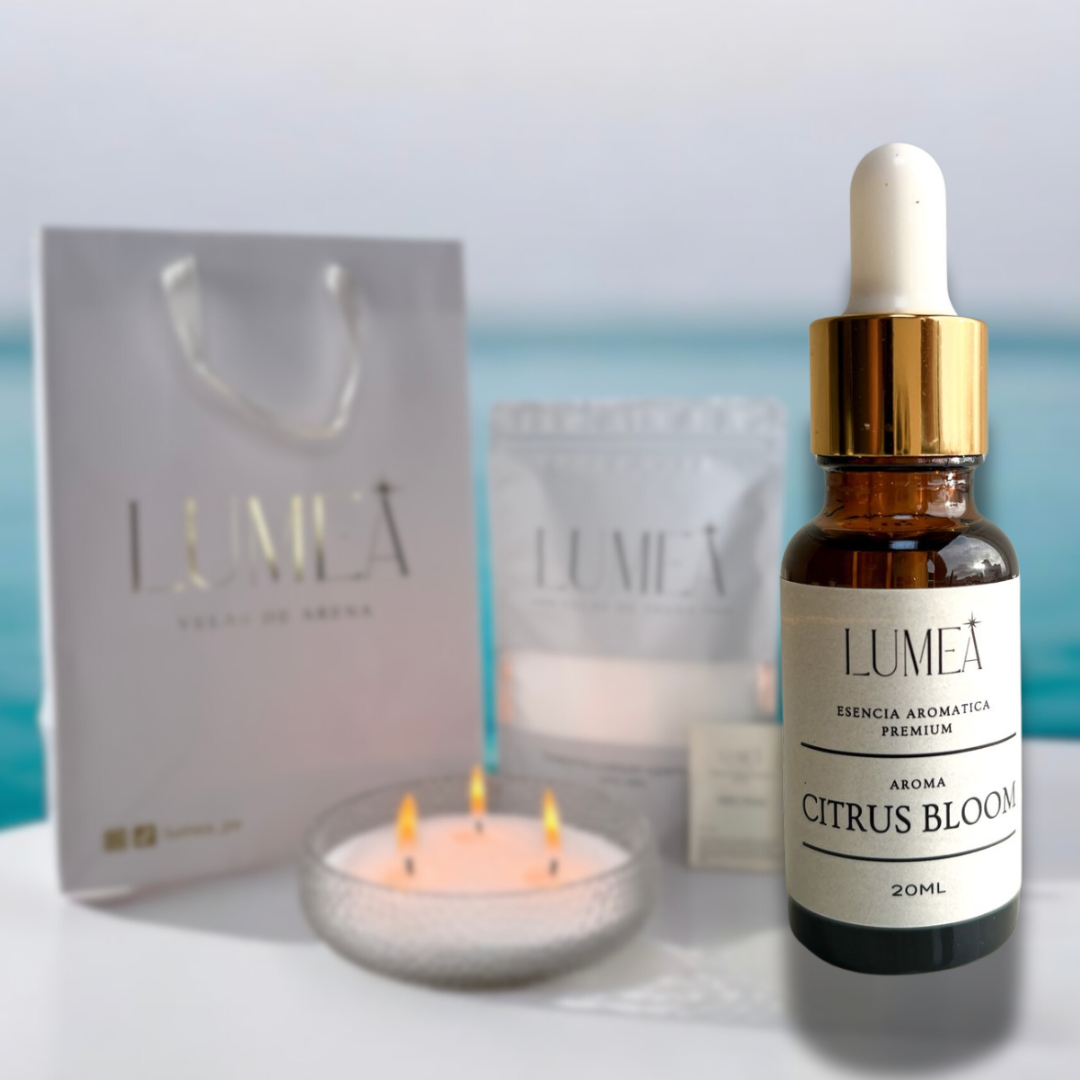 Pack Summer Edition : Velas de arena + Esencia Aromática + Mechas + Bowl 🎁