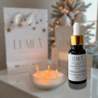 Pack Holiday Glass: Velas de arena + Esencia Aromática + Mechas + Bowl 🎁