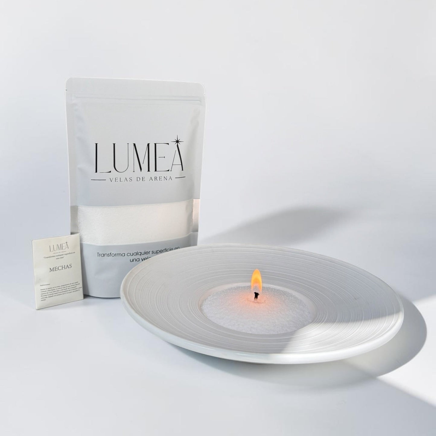 Pack Aura XL: Velas de arena + Mechas + Bowl