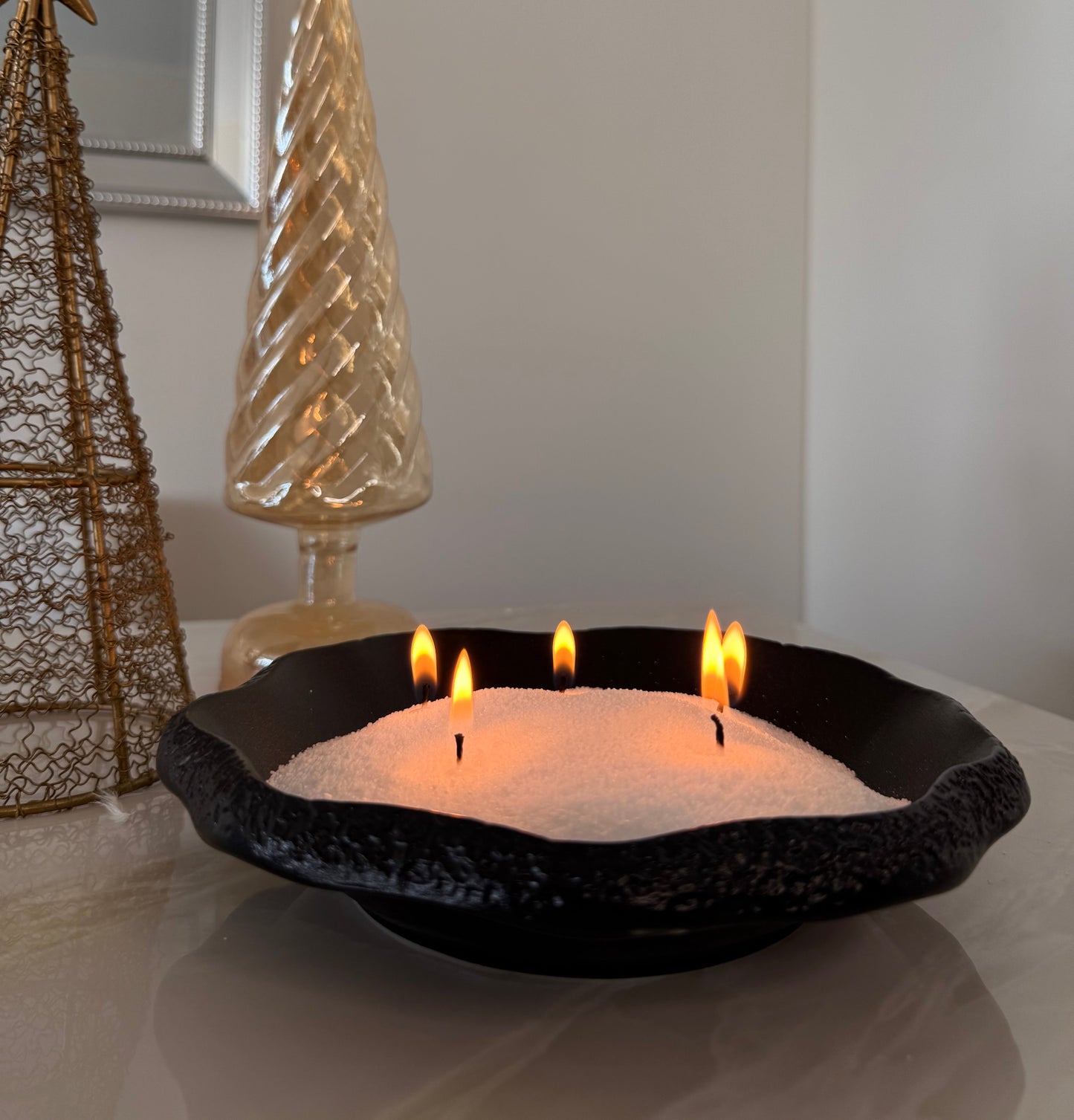 Pack Holiday Lumen 500gr: Velas de arena + Mechas + Bowl 🎁