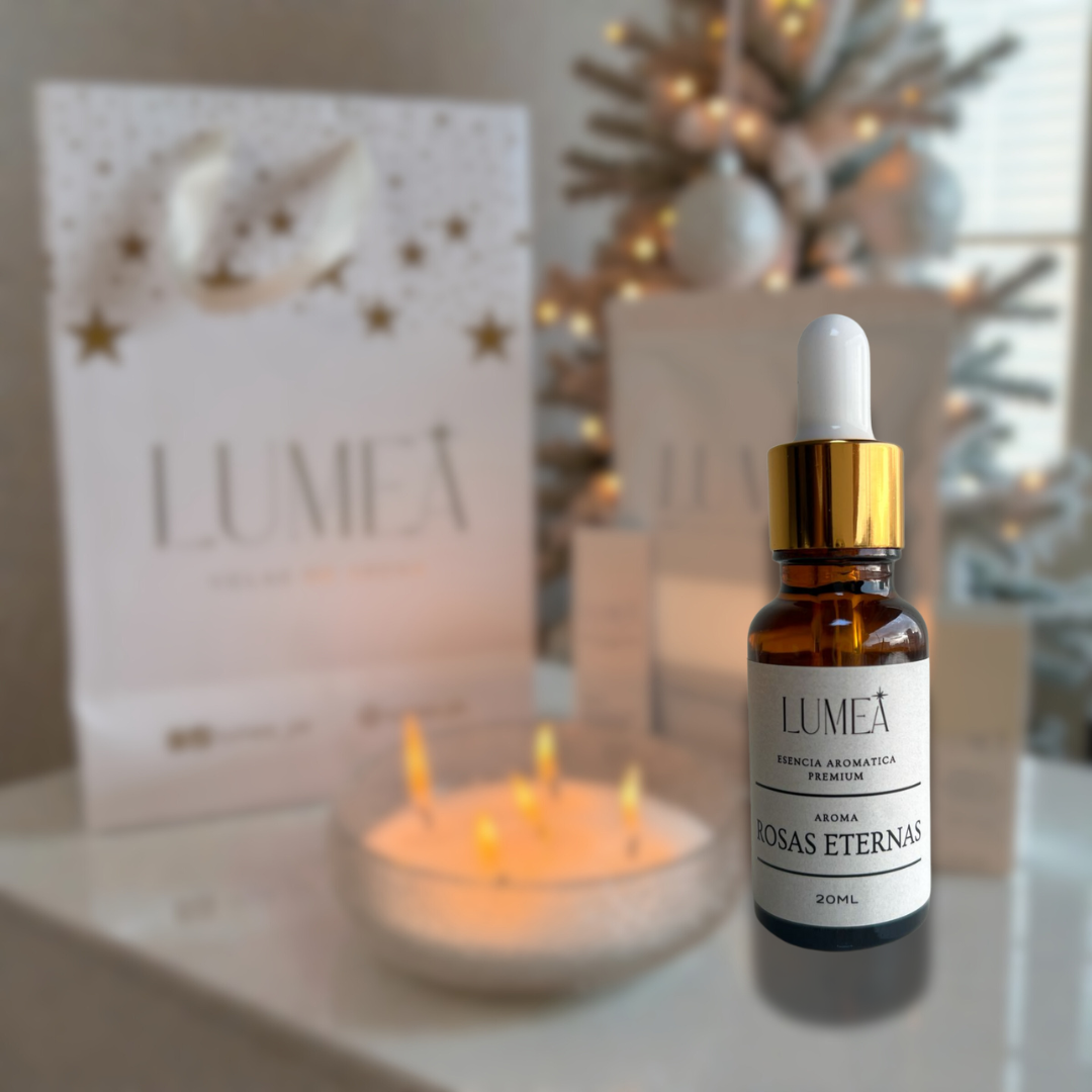 Pack Holiday Glass: Velas de arena + Esencia Aromática + Mechas + Bowl 🎁